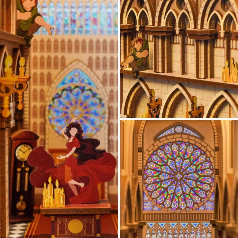Notre-Dame de Paris Book Nook Kit