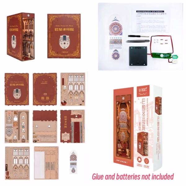 Notre-Dame de Paris Book Nook Kit