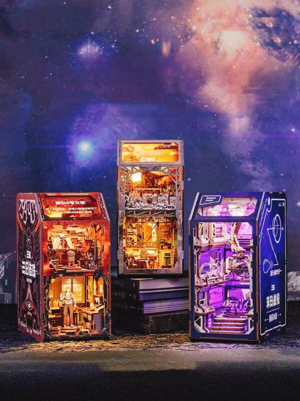 The Three-Body Problem Sci-Fi DIY Book Nook Kit