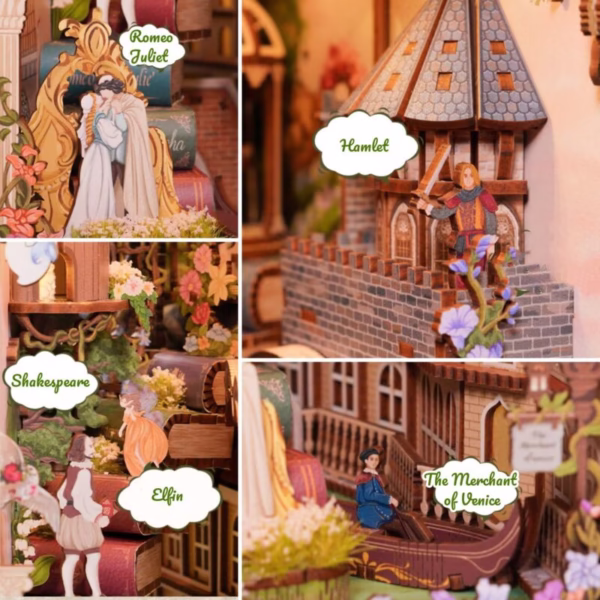 Shakespeare's classics A Midsummer Night Book Nook Kit