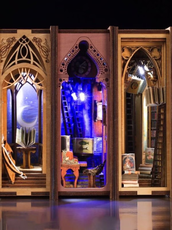 Secret Galaxy Book Nook Kit