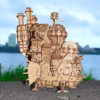 Howl's Moving Castle Wood 3D Puzzle