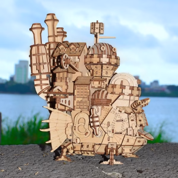 Howl's Moving Castle Wood 3D Puzzle