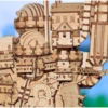 Howl's Moving Castle Wood 3D Puzzle