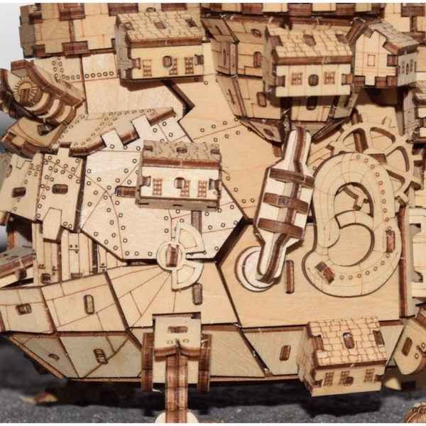 Howl's Moving Castle Wood 3D Puzzle