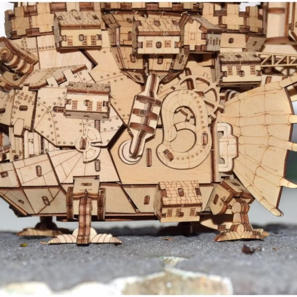 Howl's Moving Castle Wood 3D Puzzle