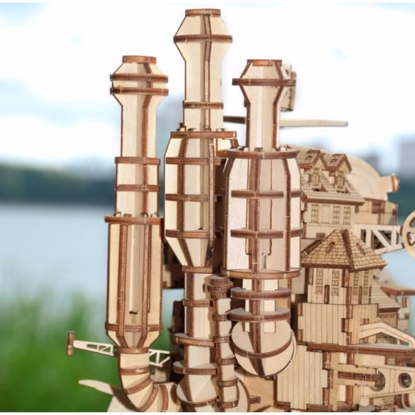 Howl's Moving Castle Wood 3D Puzzle