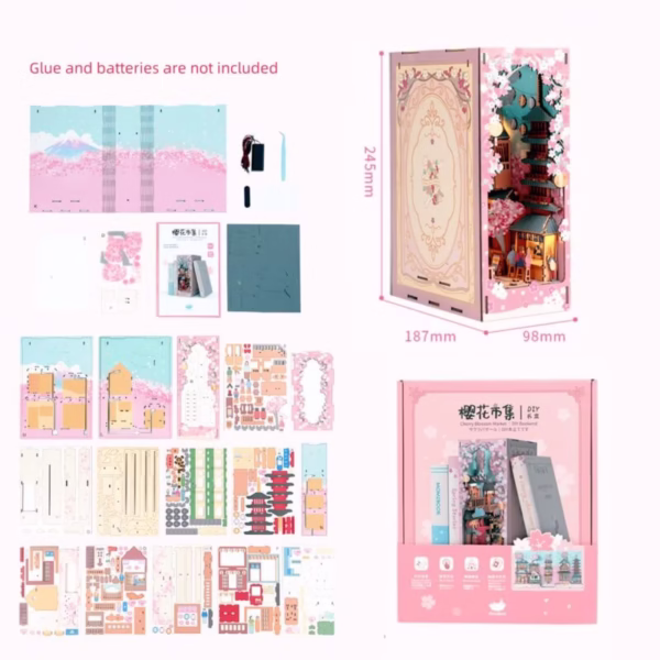 Sakura Market Book Nook Kit