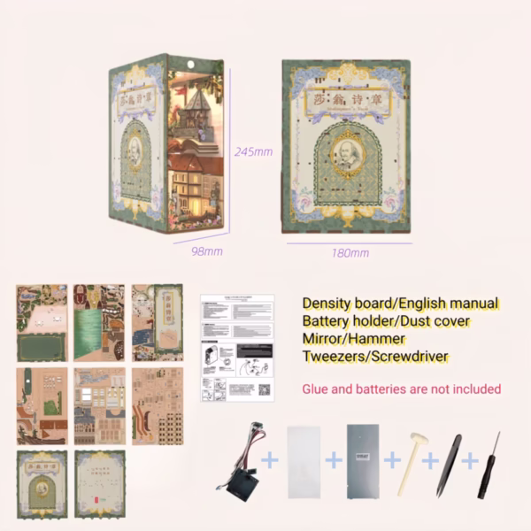 Shakespeare's classics A Midsummer Night Book Nook Kit