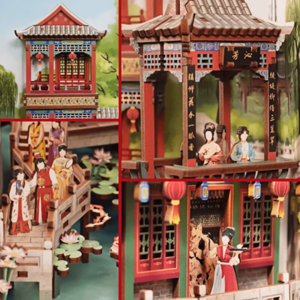 A Dream in Red Mansions Book Nook Kit