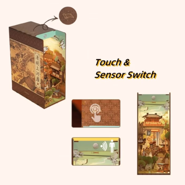Along the River During the Qingming Festival DIY Book Nook Kit