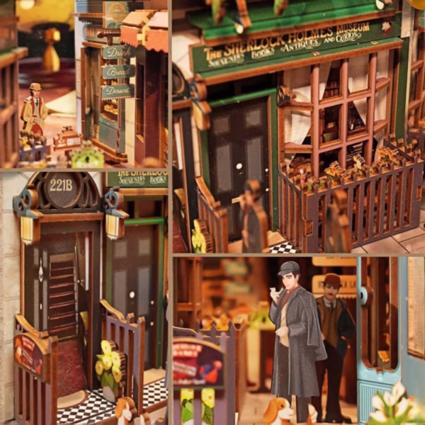 Baker Street 221B Book Nook Kit