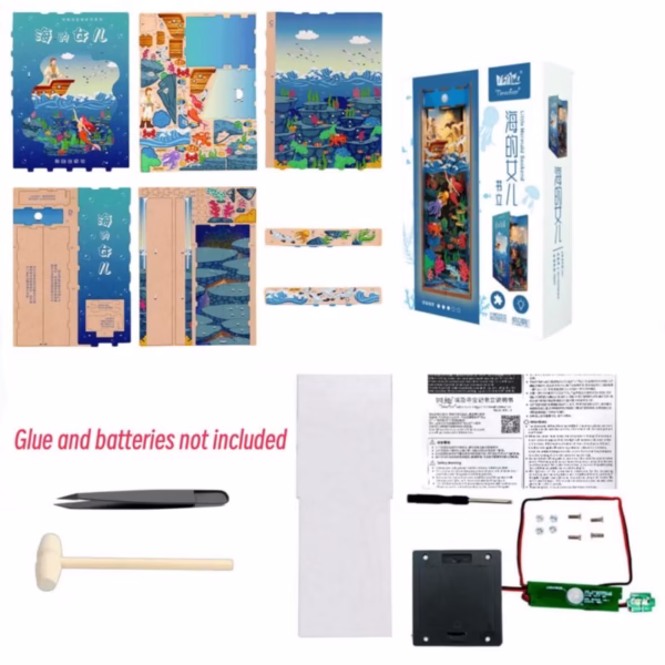 The Little Mermaid Book Nook Kit