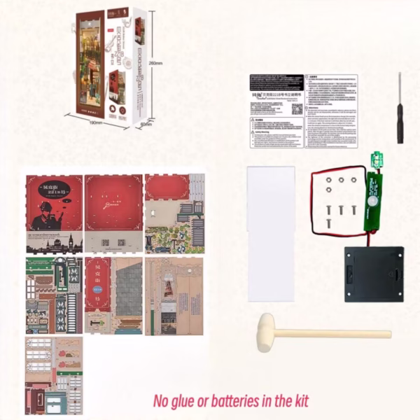 Baker Street 221B Book Nook Kit