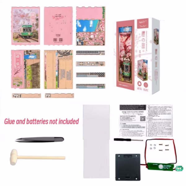 Sakura Journey Book Nook Kit