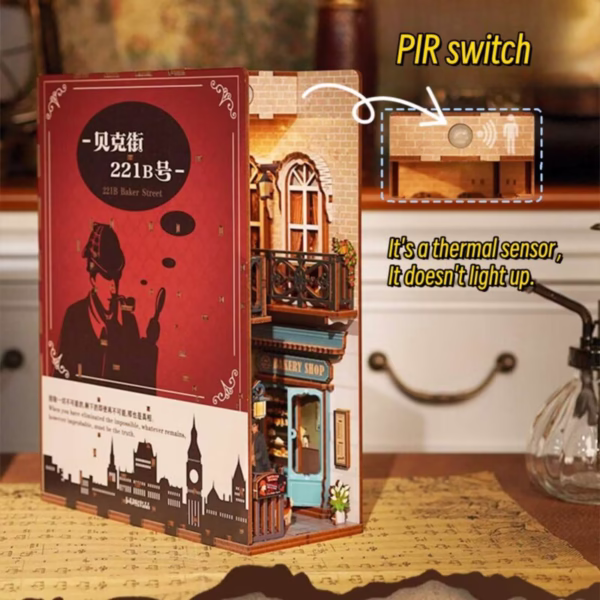 Baker Street 221B Book Nook Kit