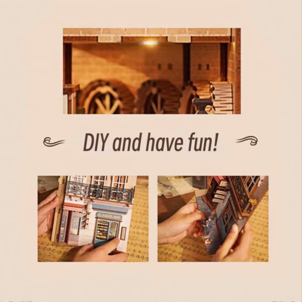 Baker Street 221B Book Nook Kit