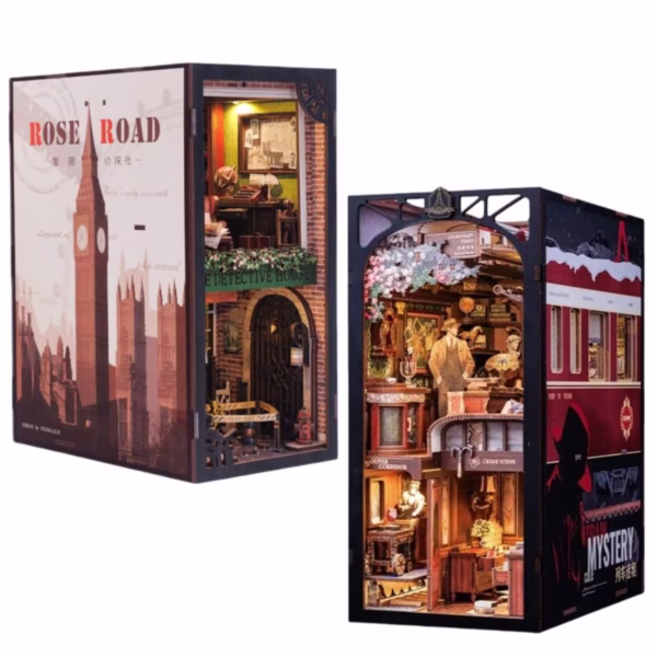 Detective Series - Rose Road - Train Mystery DIY Book Nook Kit