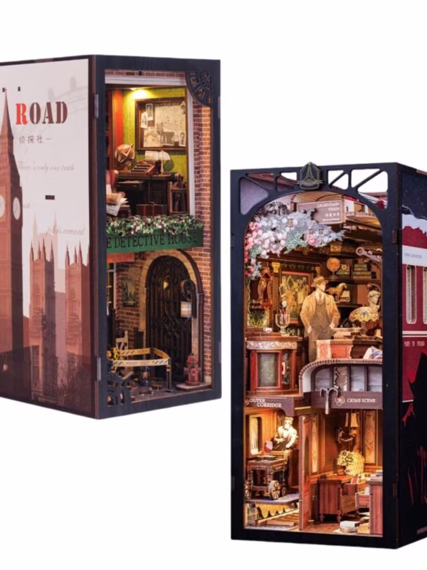 Detective Series - Rose Road - Train Mystery DIY Book Nook Kit