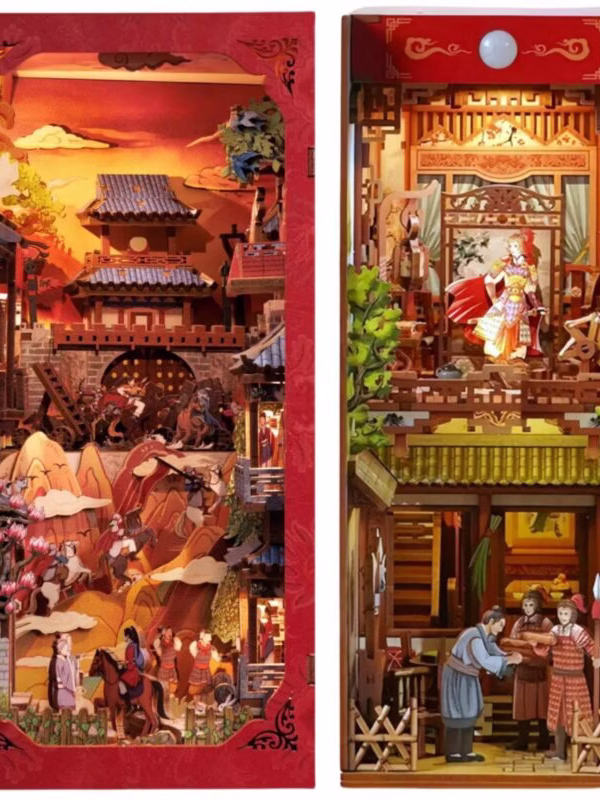 The Legend of Mulan Book Nook Kit