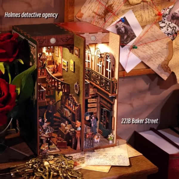 Baker Street 221B Book Nook Kit