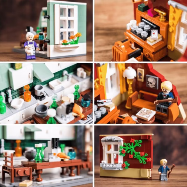 Sherlock Holmes 221b Baker Street Building Blocks