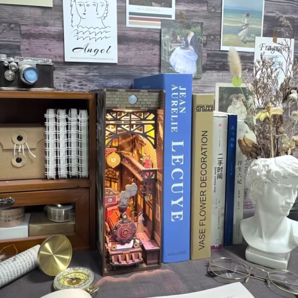 The Steam Age Book Nook Kit