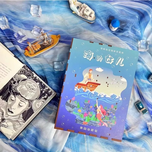 The Little Mermaid Book Nook Kit