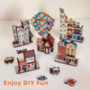 Flying House Chasing Dreams Book Nook Kit