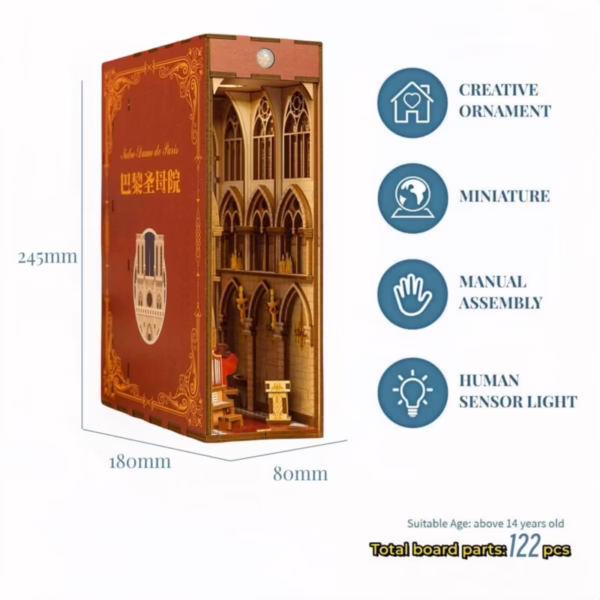 Notre-Dame de Paris Book Nook Kit