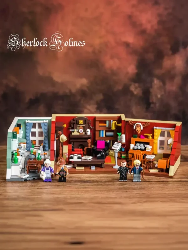 Sherlock Holmes 221b Baker Street Building Blocks