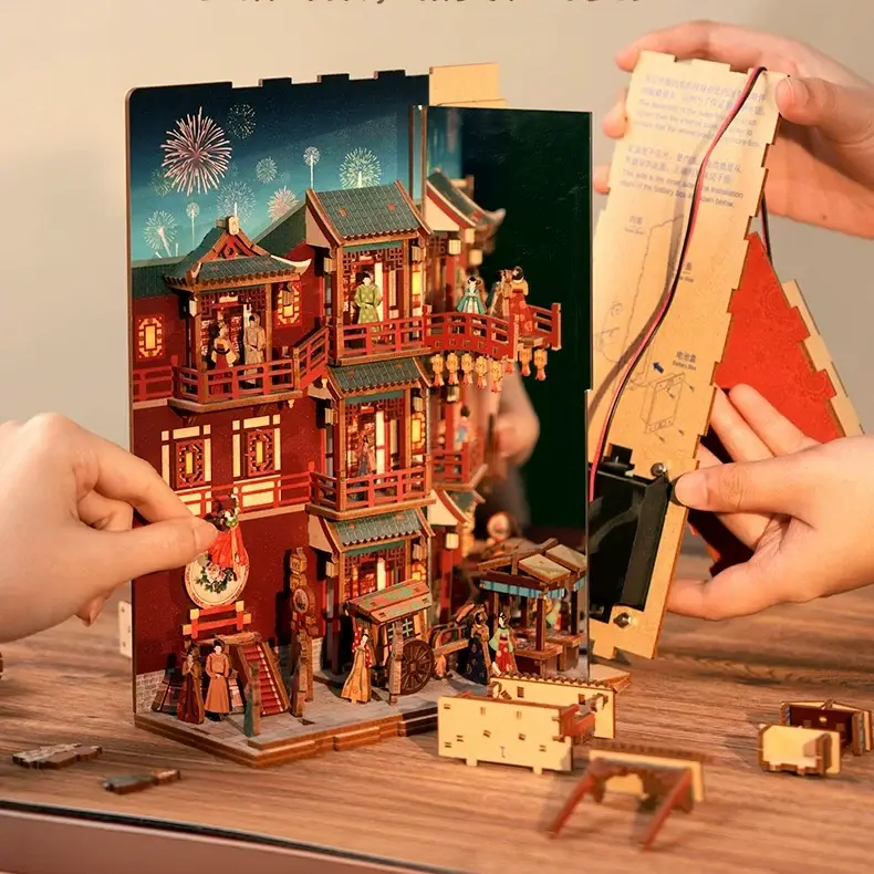 The Banquet of Tang Dynasty Book Nook Kit