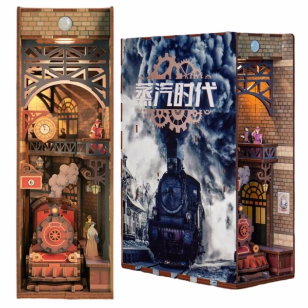 The Steam Age Book Nook Kit