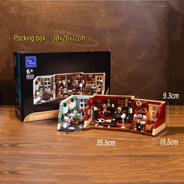 Sherlock Holmes 221b Baker Street Building Blocks