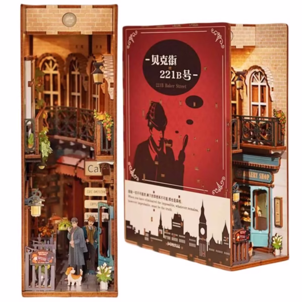 Baker Street 221B Book Nook Kit
