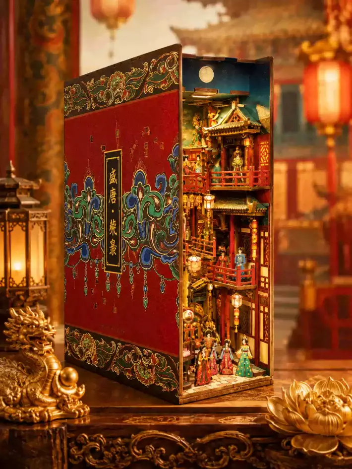 The Banquet of Tang Dynasty Book Nook Kit