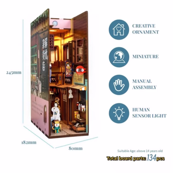 The Japanese Grocery Store Book Nook Kit