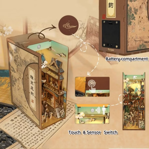 Song Dynasty Culture Book Nook Kit
