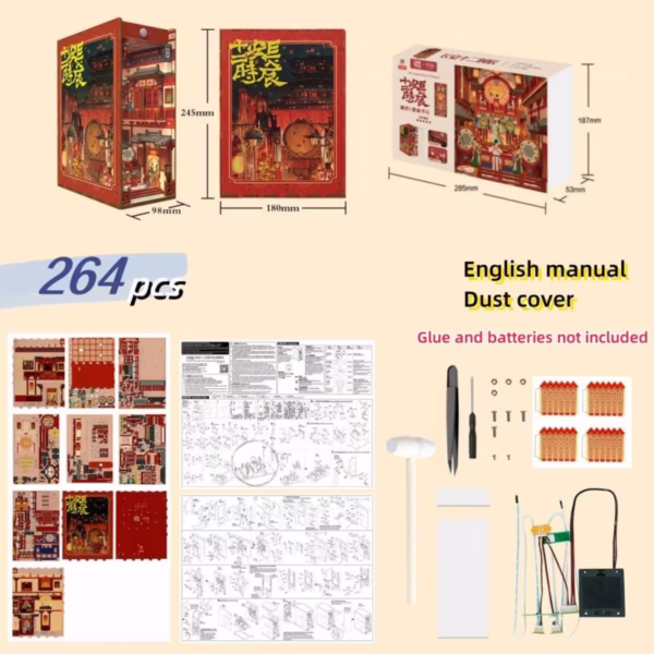 The Longest Day in Chang'an Book Nook Kit