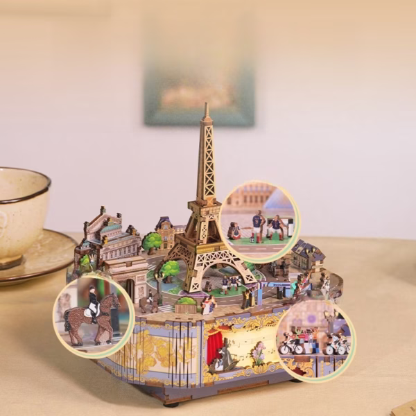 Romantic Paris Music Box Kit