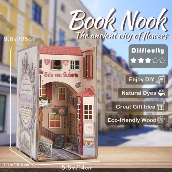 The Ancient City of Flowers Book Nook Kit