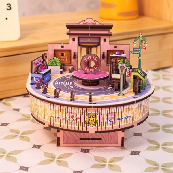 Zootopia DIY Assembled Music Box Kit