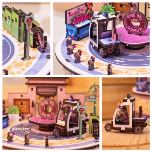 Zootopia DIY Assembled Music Box Kit