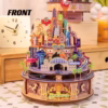 Zootopia Multi-layer DIY Assembled music box Kit