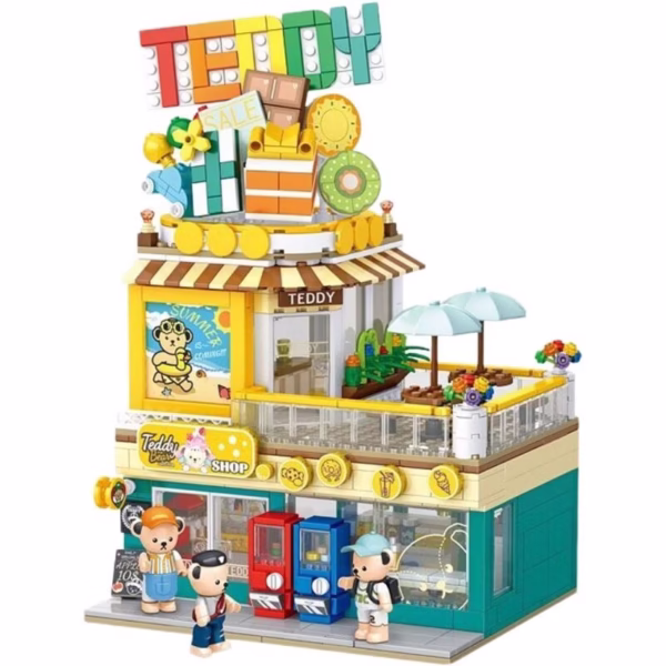 Teddy Bear Series Collection Building Blocks