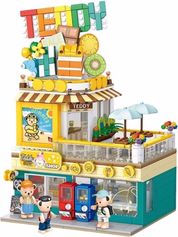 Teddy Bear Series Collection Building Blocks