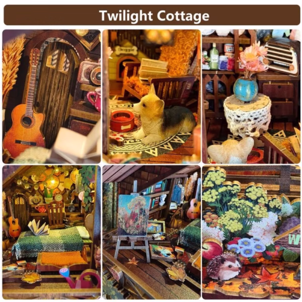 A Twilight Cottage Book Nook Kit