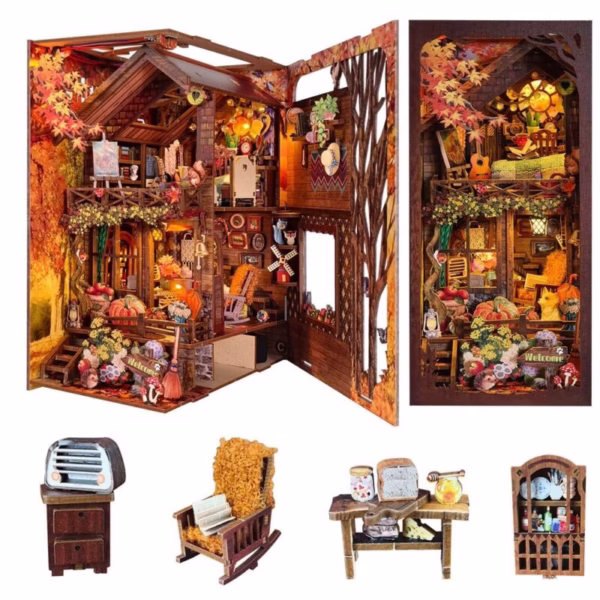 A Twilight Cottage Book Nook Kit