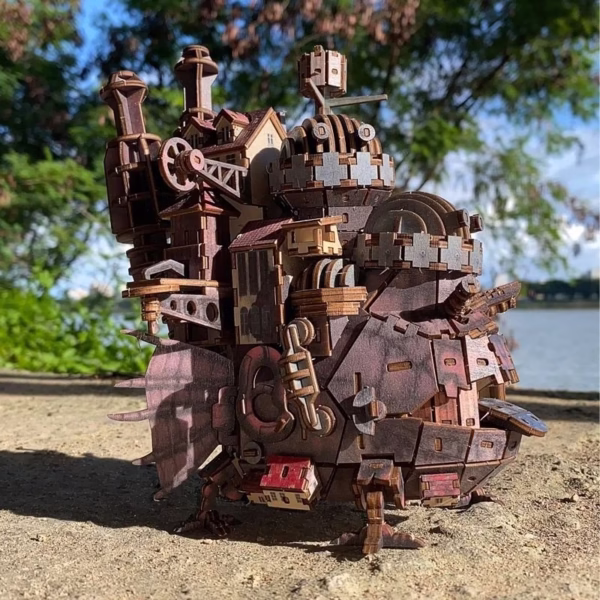 Howl's Moving Castle Wood 3D Puzzle