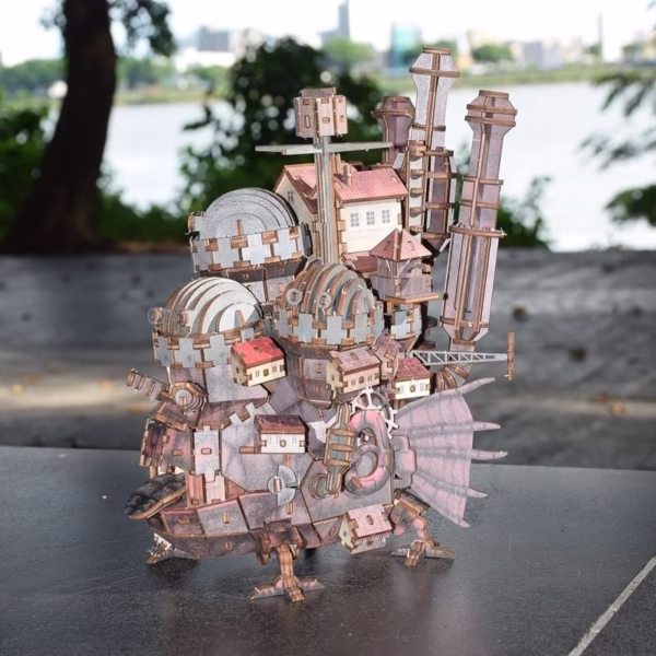 Howl's Moving Castle Wood 3D Puzzle